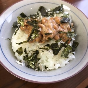 子供が大好き！しらす納豆ご飯